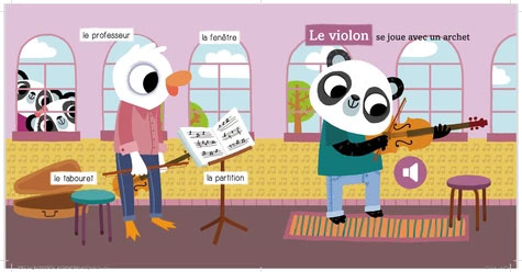 Les instruments de musique. Mon premier imagier à écouter Livres La family shop