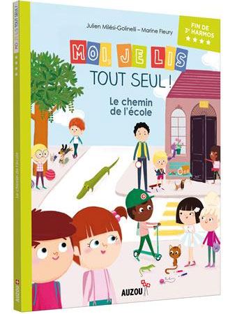 Moi je lis tout seul en fin 3ème HarmoS: Le chemin de l'école Livres La family shop