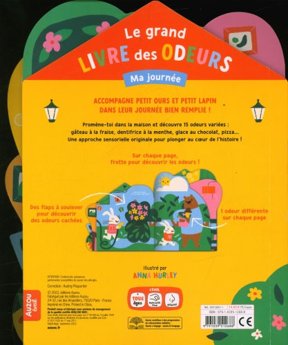 Le grand livre des odeurs - Ma journée Livres La family shop