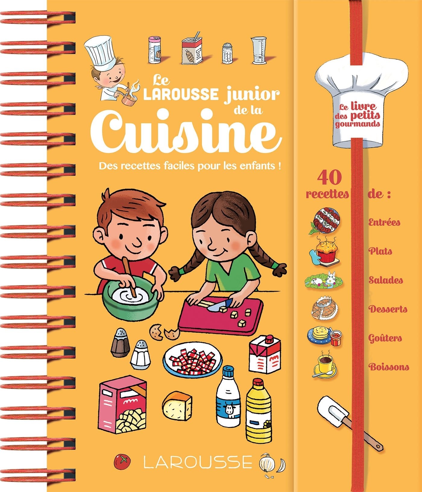 Le Larousse junior de la cuisine: recettes faciles pour enfant Livres OLF
