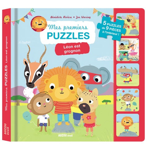 Léon est grognon - Livre avec puzzle Livres La family shop