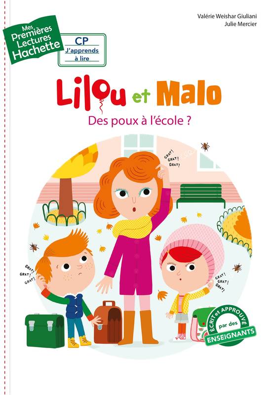 Lilou et Malo. Des poux à l'école? Livres La family shop