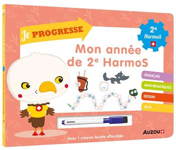 2ème Harmos - Livre-ardoise: je progresse en 2ème harmos Appuis scolaires La family shop
