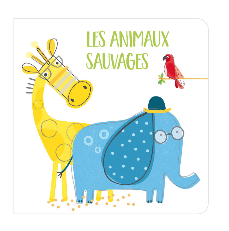 Cubes tissu et livre d'éveil - Les animaux sauvages - Bébé dès 6 mois Jeux & loisirs créatifs Dilisco