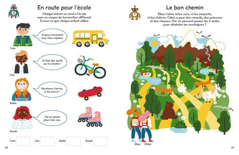 Jeux de logique: à toi de jouer dès 8 ans Cahiers de jeux OLF