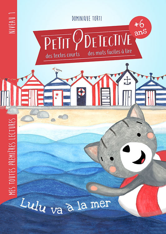 Petit Détective : Lulu va à la mer - N1: 2p et 3P Livres OLF