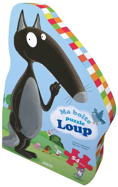 Boite Puzzle Loup - 54 pièces Jeux & loisirs créatifs La family shop