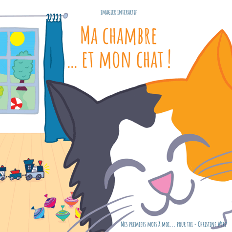 Ma chambre et mon chat ! Un imagier tout carton Livres La family shop