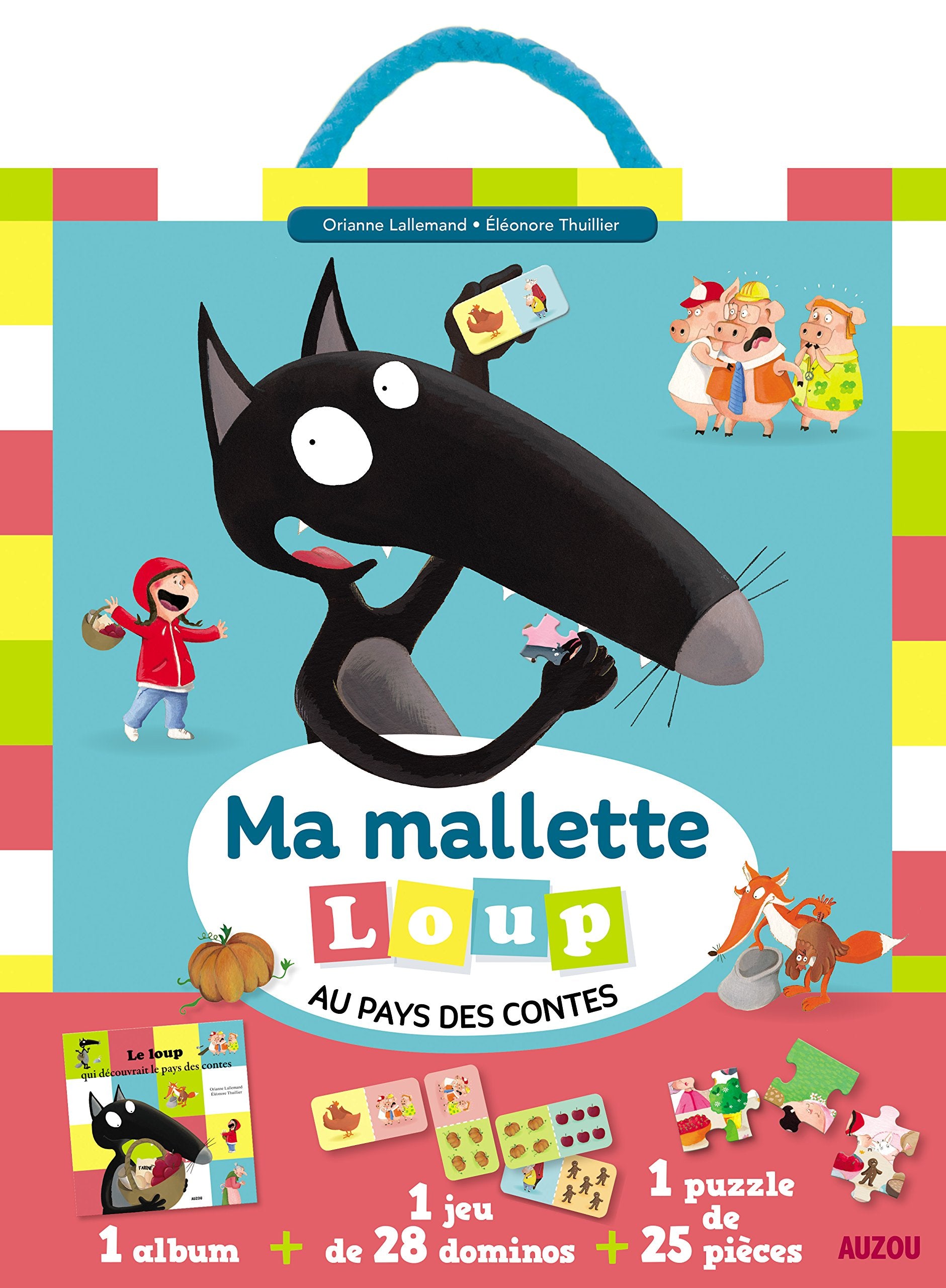 Ma mallette Loup au pays des contes Jeux & loisirs créatifs La family shop
