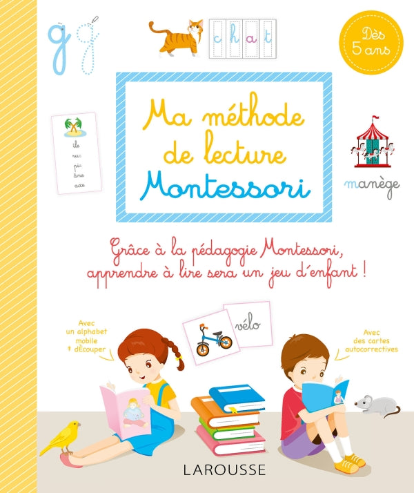 méthode de lecture Montessori : livre pour enfant dès 5 ans