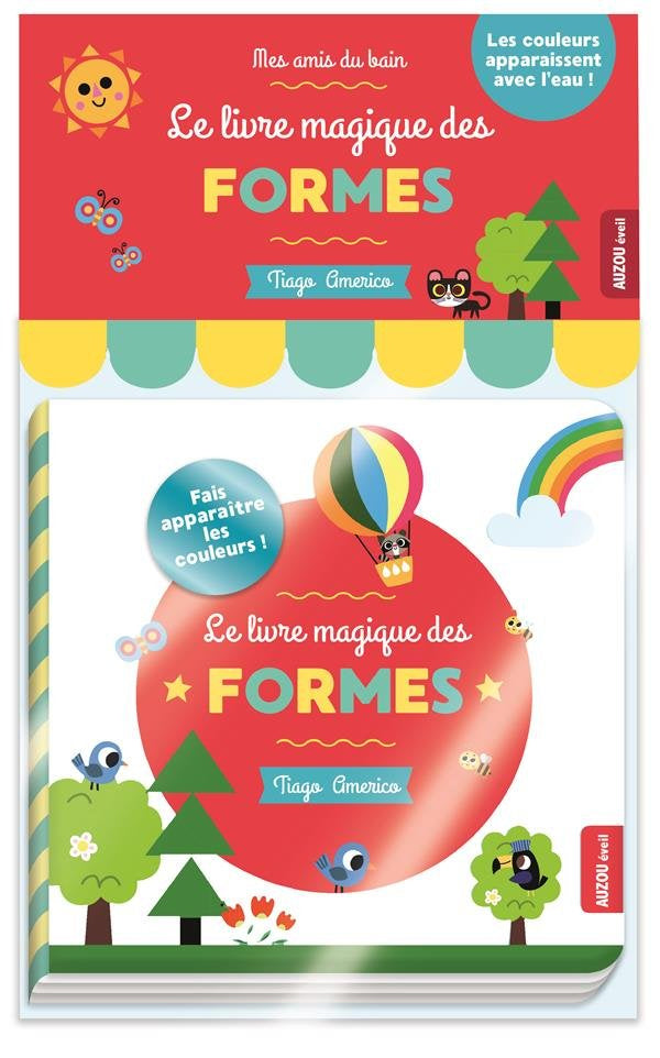 Le livre magique des formes - livre-bain Livres La family shop