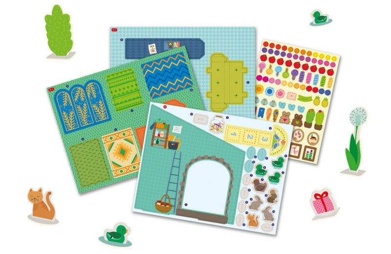 Coffret de bricolage: La maison de la famille souris Jeux & loisirs créatifs La family shop