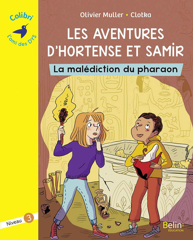 La malédiction du pharaon. Dyslexie N3 - 4-5P Dyslexie et concentration La family shop