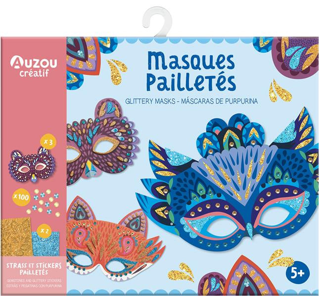 Masques pailletés Jeux & loisirs créatifs La family shop