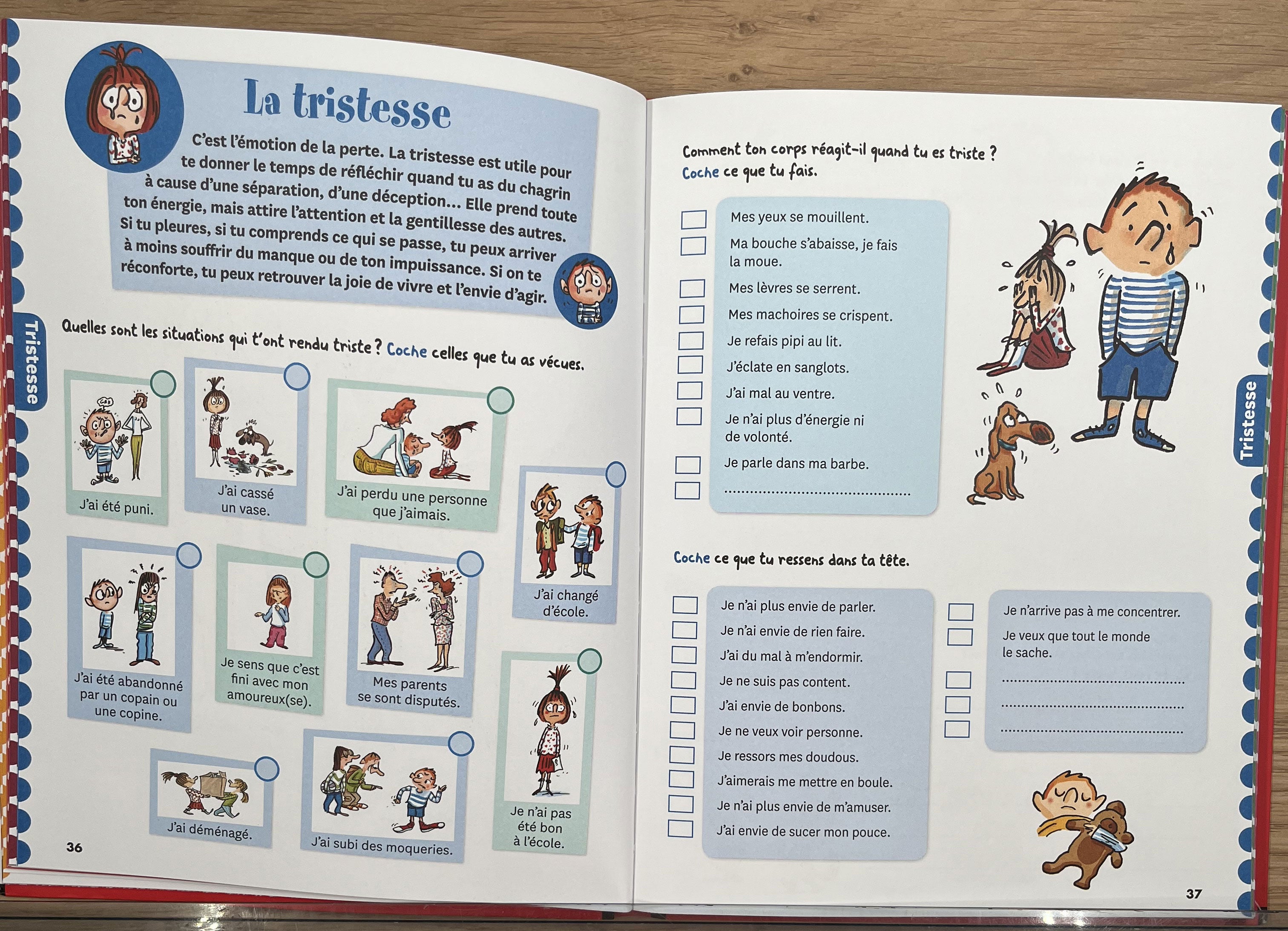 Le carnet des émotions - Max et Lili Cahiers de jeux La family shop