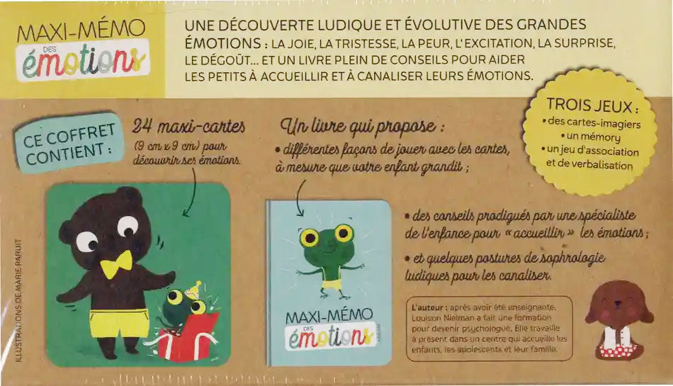 Maxi-memo des émotions Jeux & loisirs créatifs La family shop