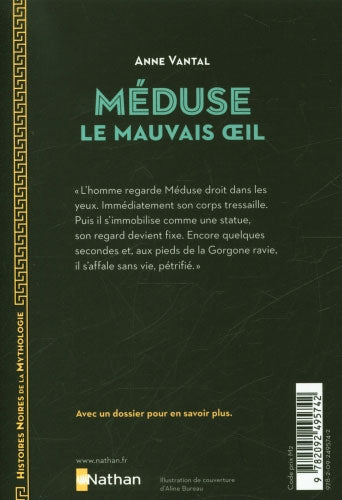 Méduse, le mauvais oeil - Histoires noires de la mythologie Livres La family shop
