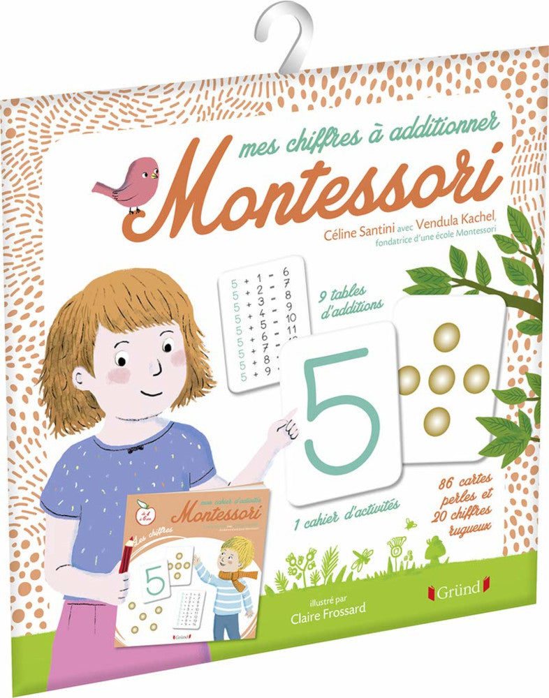 Mes chiffres à additionner Montessori Montessori & Steiner La family shop