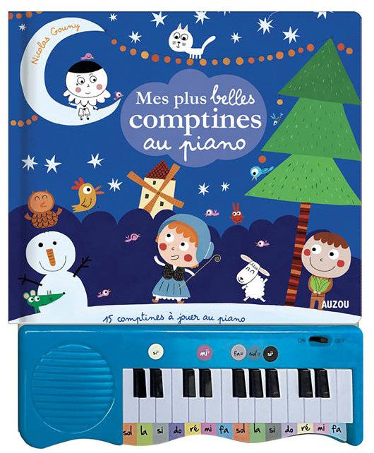 Mes plus belles comptines au piano Jeux & loisirs créatifs La family shop