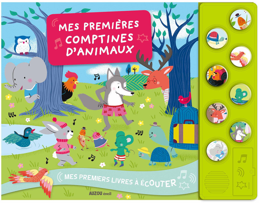 Mes premières comptines d'animaux Livres La family shop