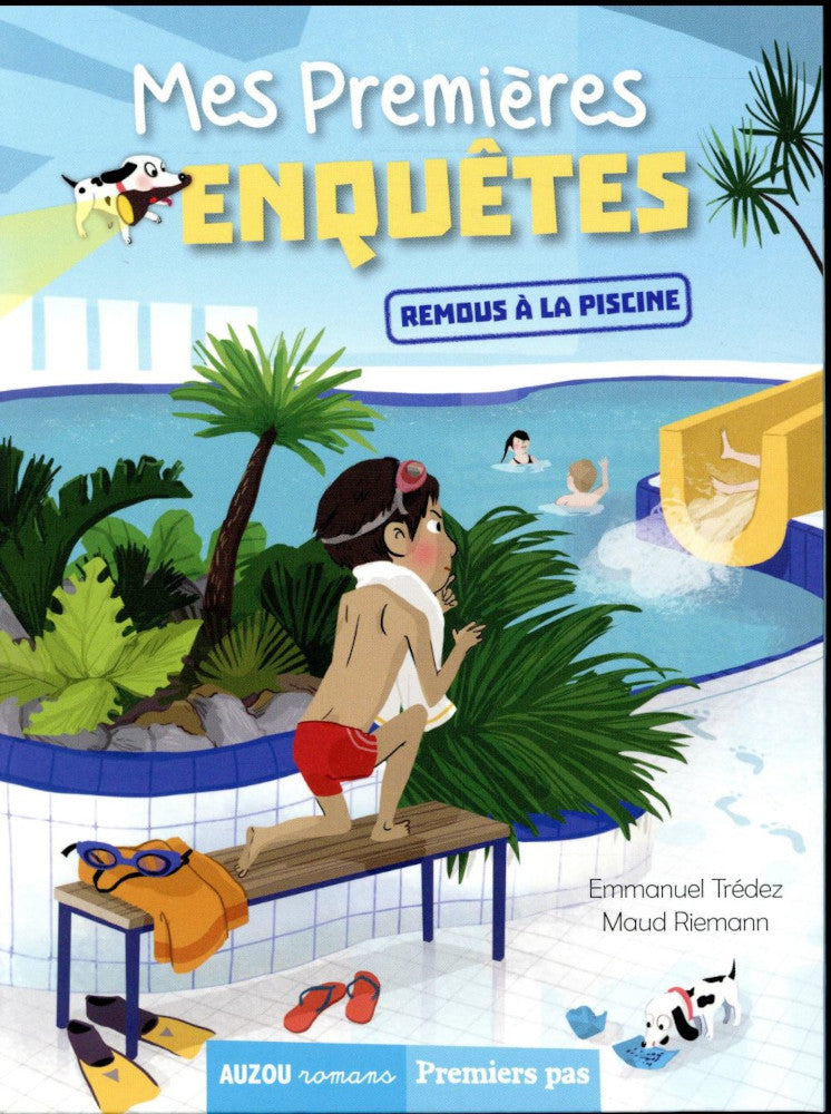 Mes premières enquêtes T4: remous à la piscine Livres La family shop