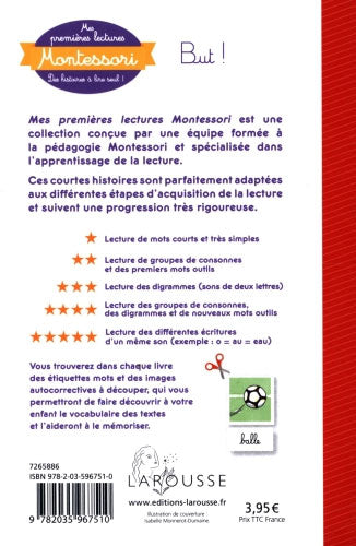 But - Mes premières lectures Montessori - Lettres en lié (cursive) - N2 Montessori & Steiner La family shop