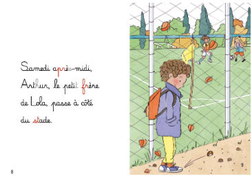 But - Mes premières lectures Montessori - Lettres en lié (cursive) - N2 Montessori & Steiner La family shop