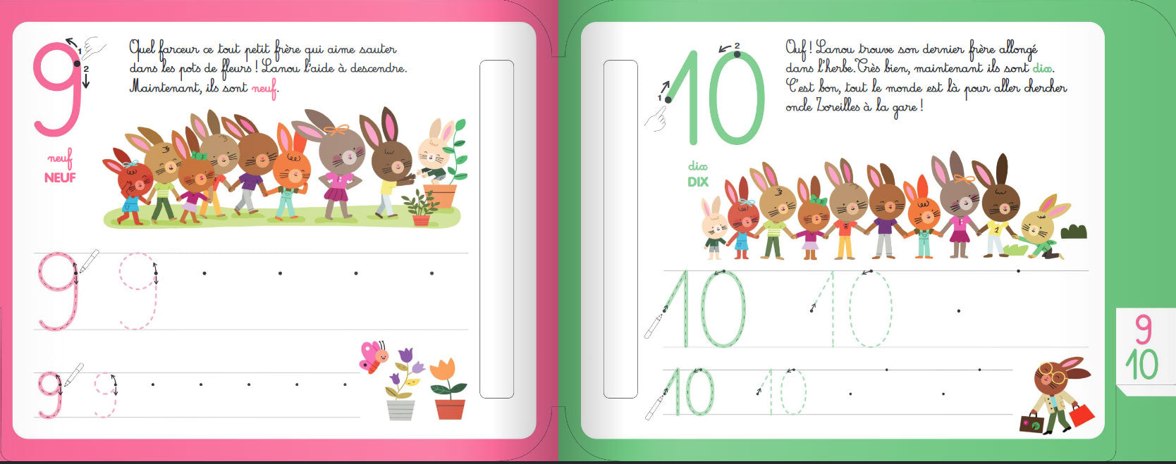 Mes premiers chiffres, dès 4 ans : j'écris, j'efface, j'apprends ! Cahiers de jeux OLF