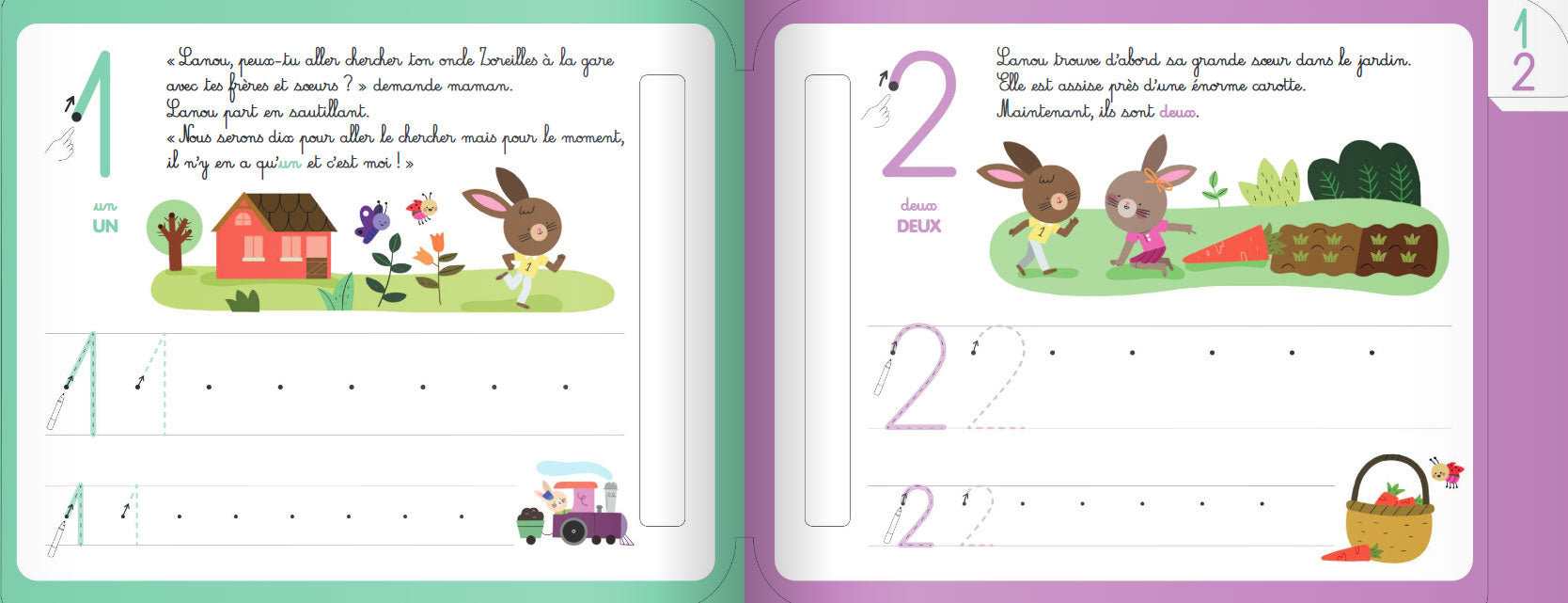 Mes premiers chiffres, dès 4 ans : j'écris, j'efface, j'apprends ! Cahiers de jeux OLF