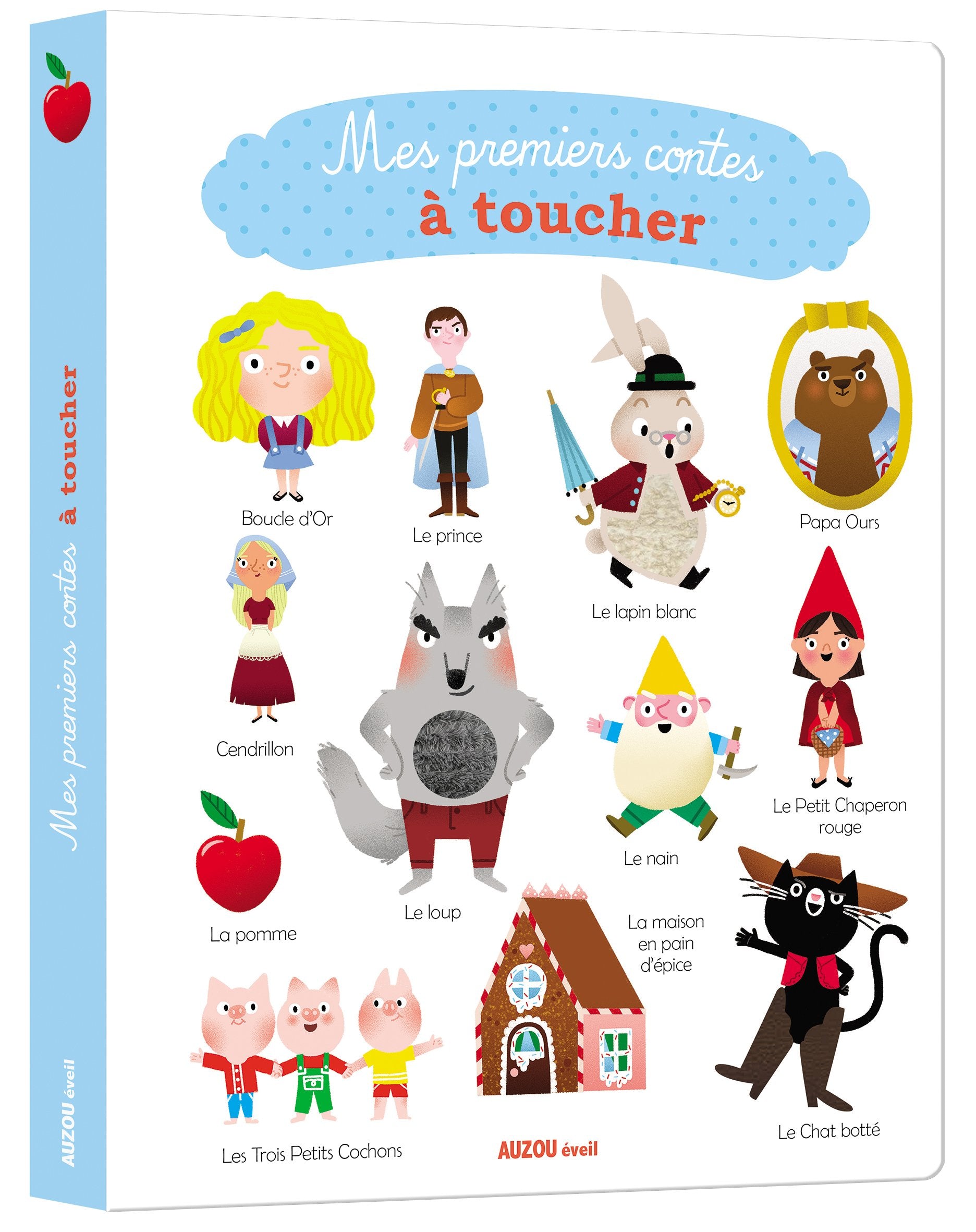 Mes premiers contes à toucher - Eveil Livres La family shop