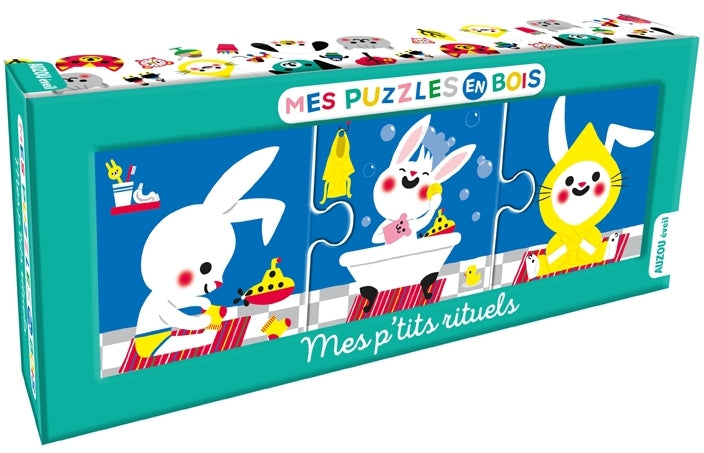 Mes p'tits rituels - Puzzle en bois Jeux & loisirs créatifs La family shop