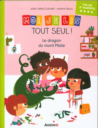 Moi, je lis tout seul en 3ème HarmoS: le dragon du mont Pilate Livres La family shop