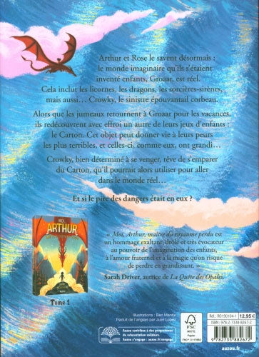 Moi Arthur, Retour à Grooar- T2 - Livre ado dès 9 ans Livres La family shop