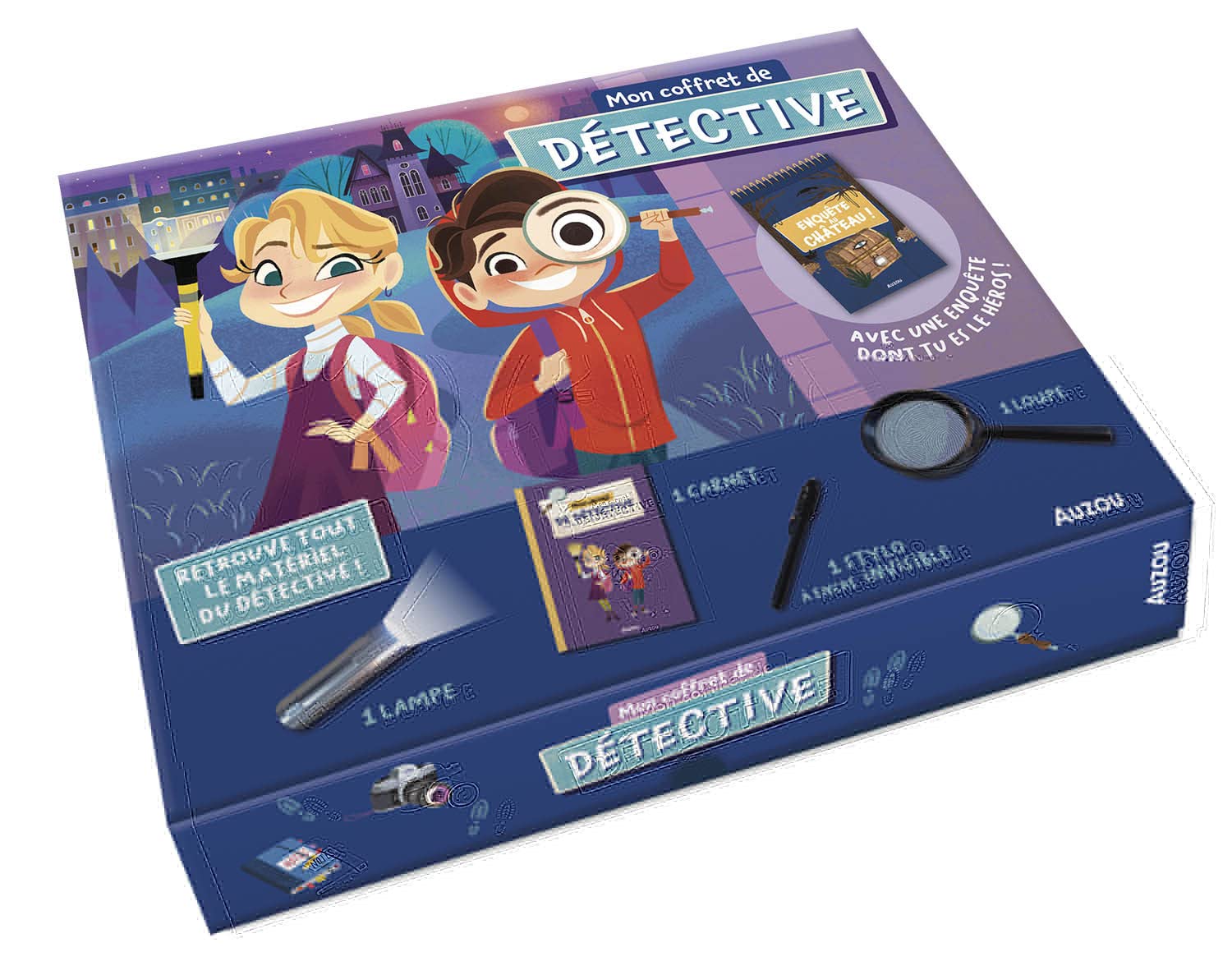 Mon coffret de détective avec enquêtes Jeux & loisirs créatifs La Family Shop