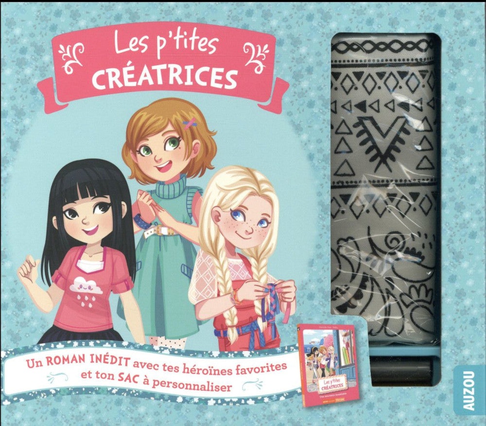 Mon coffret des p'tites créatrices avec sac à personnaliser Jeux & loisirs créatifs La family shop