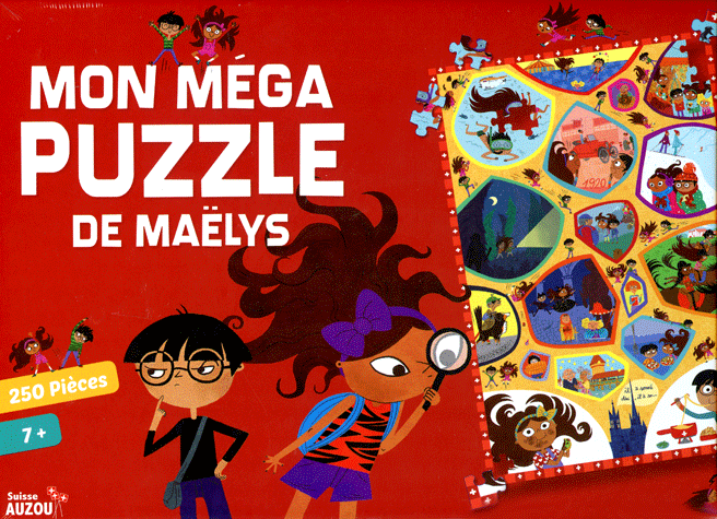 Mon méga puzzle de Maëlys - 250 pièces Jeux & loisirs créatifs La family shop