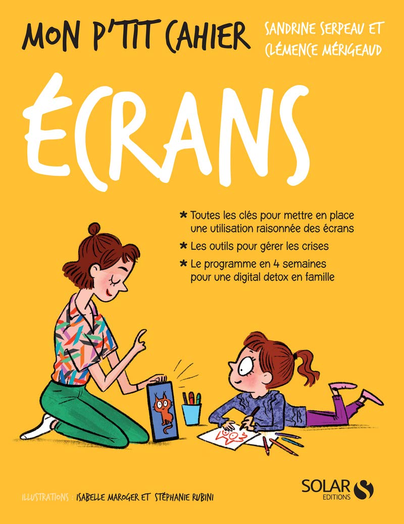 Mon p'tit cahier : écrans Livres La Family Shop