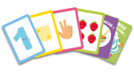 Cartes: Mon premier jeu de chiffres: apprendre les quantités Jeux & loisirs créatifs La family shop