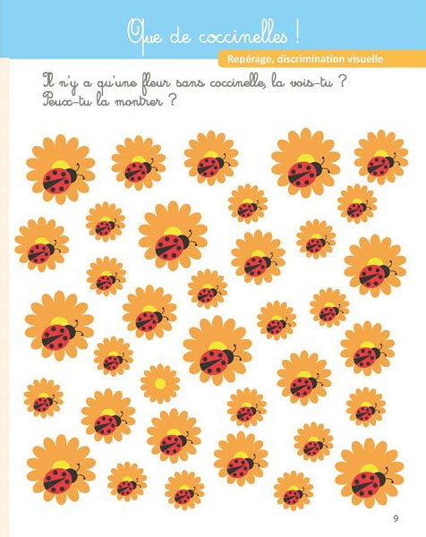 Mon grand cahier Montessori spécial concentration, attention, mémoire - 3-6 ans Montessori & Steiner OLF