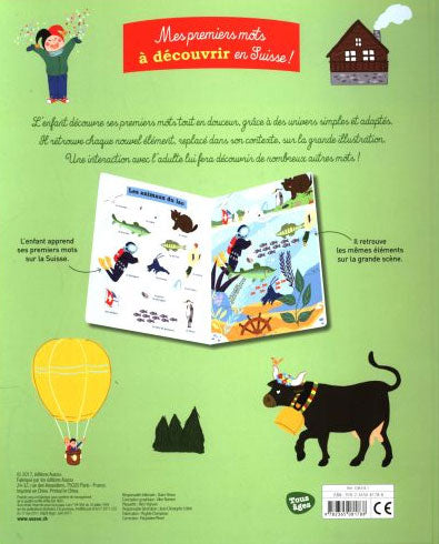 Mes premiers mots à découvrir en Suisse Livres La family shop
