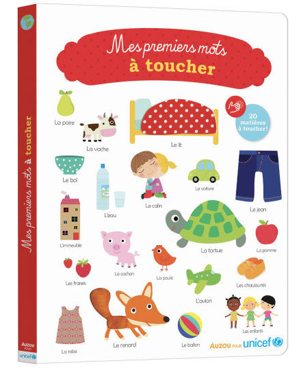 Mes premiers mots à toucher - Eveil Livres La family shop