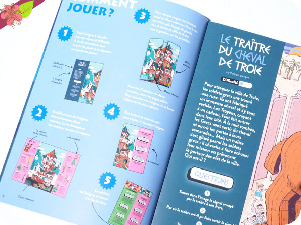 Livre jeux : Enigmes à tous les étages - T6, Mythologie - Dès 8 ans Cahiers de jeux La family shop
