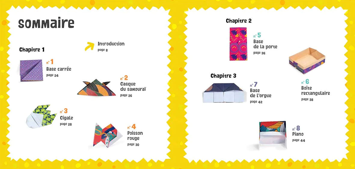 Livre-Atelier - Apprendre à faire les origamis - enfant dès 4 ans Jeux & loisirs créatifs OLF