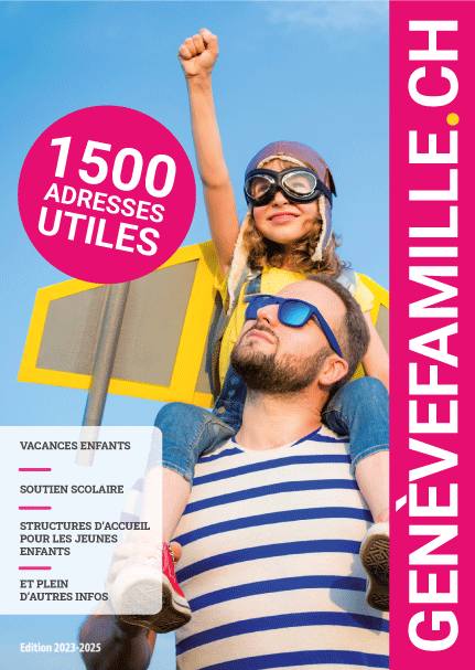 Brochure Genevefamille: adresses utiles et informations générales - 2023 Spécial parents : brochures et magazine La family shop