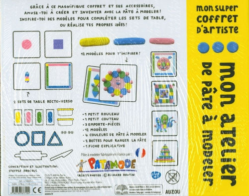 Pâte à modeler, mon atelier d'artiste Jeux & loisirs créatifs La family shop