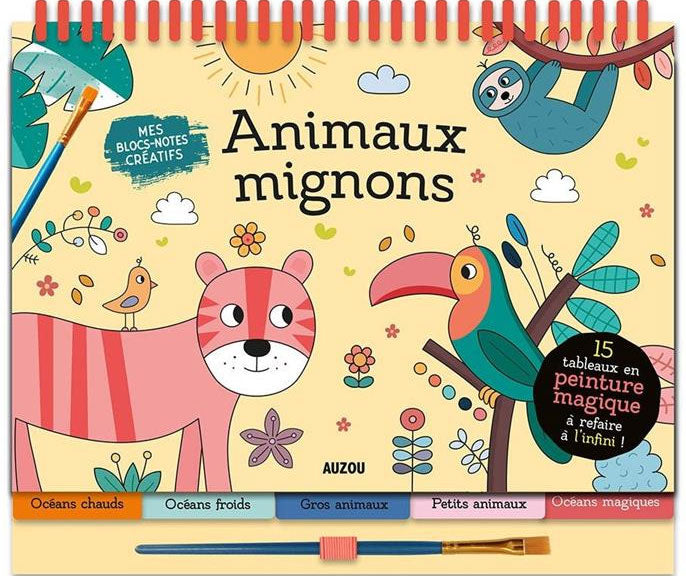Ma peinture magique: les animaux mignons Jeux & loisirs créatifs La family shop