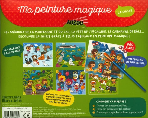 Ma peinture magique: la Suisse Jeux & loisirs créatifs OLF