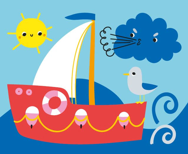 Océan - Mes jolies peintures magiques Jeux & loisirs créatifs La family shop