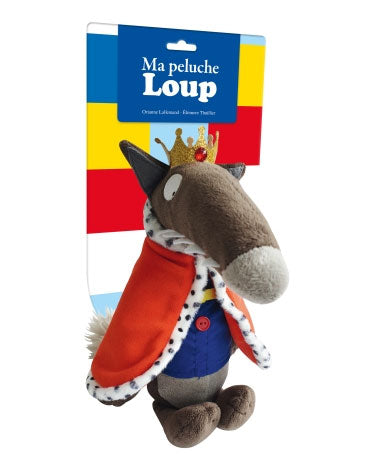 Peluche de Loup Prince Jeux & loisirs créatifs La family shop