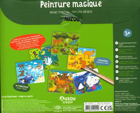 Ma peinture magique: les bébés animaux Jeux & loisirs créatifs La family shop